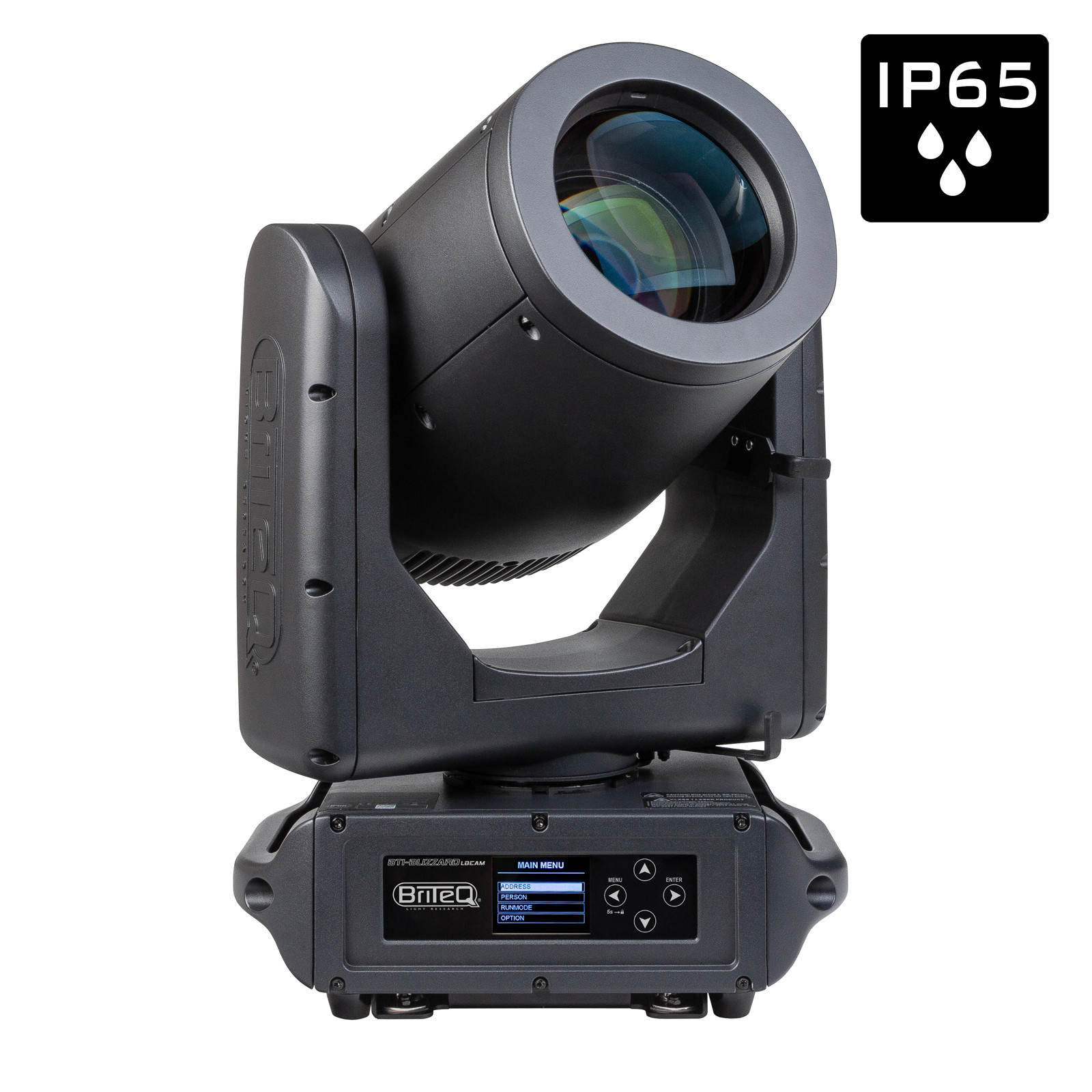 BTI-BLIZZARD LBEAM IP65 Laser Beam Moving Head mit 100 W LEP-Lasermodul