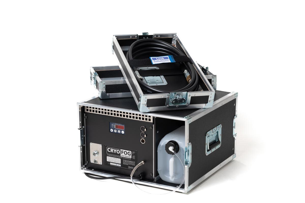 Look Solutions CRYO-FOG High Pressure Bodennebelmaschine mit CO₂-Kühlung