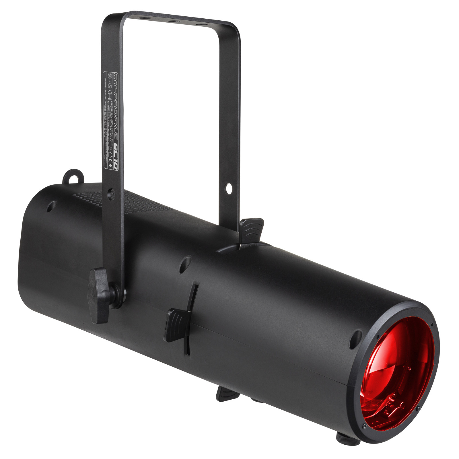 BRITEQ BT-PROFILE 6C10 RGBALC Profilscheinwerfer in Rot