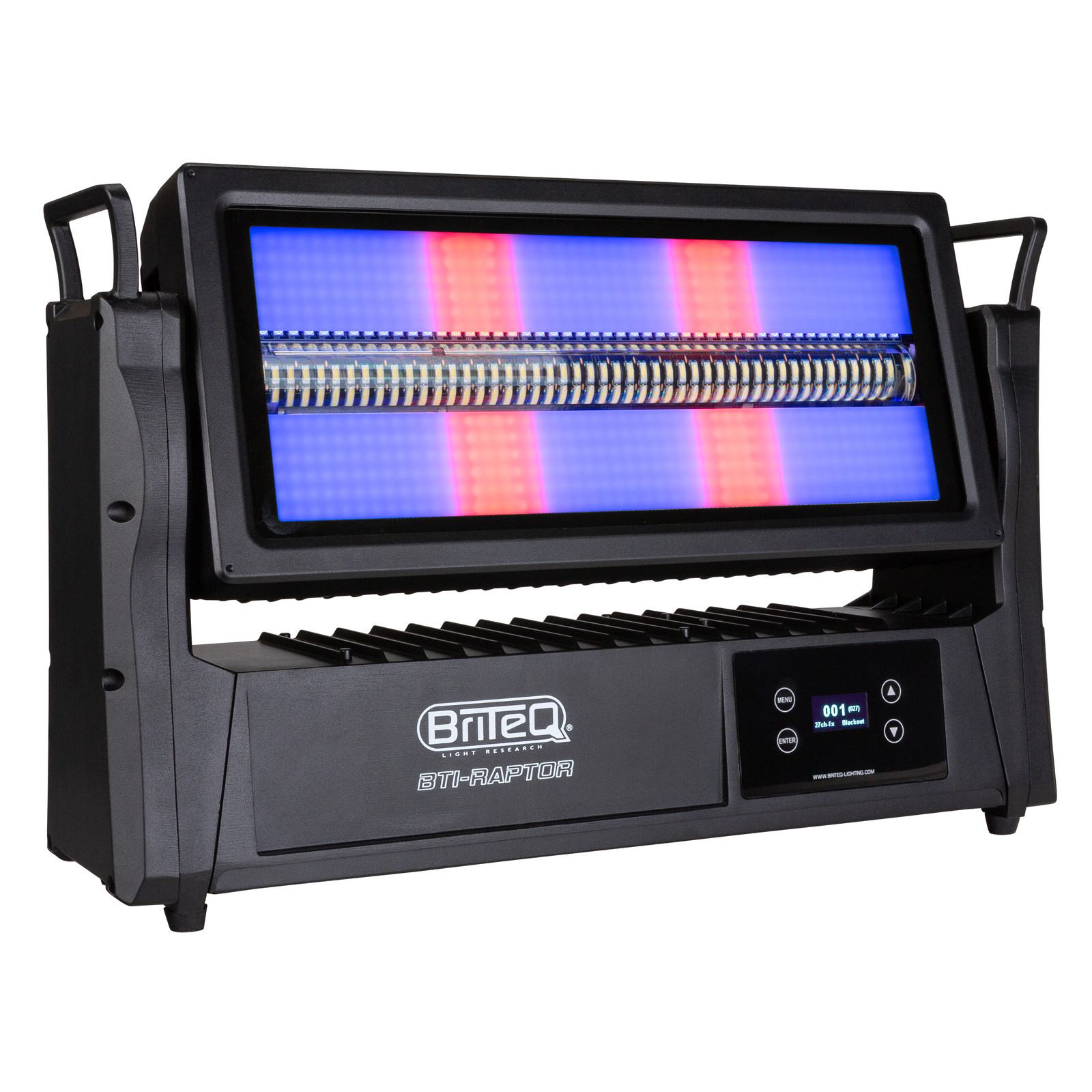 BRITEQ BTI-RAPTOR IP65 Tilt-Strobe mit RGB-Pixeln