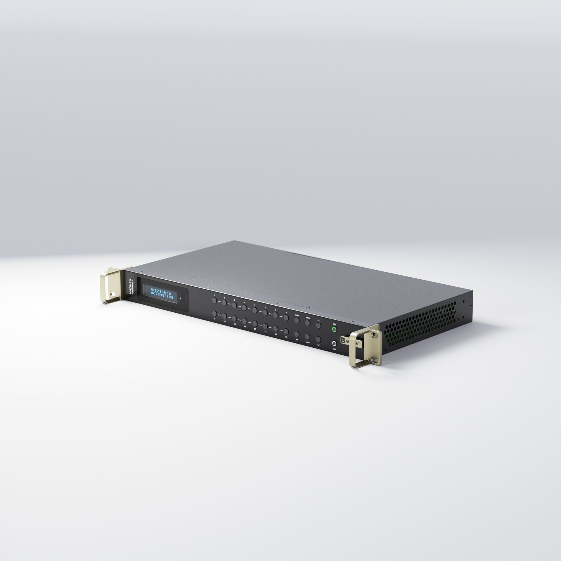 Ecler MAIA-16 professionelle 16x16 HDMI Matrix für 4K AV-Signalverteilung