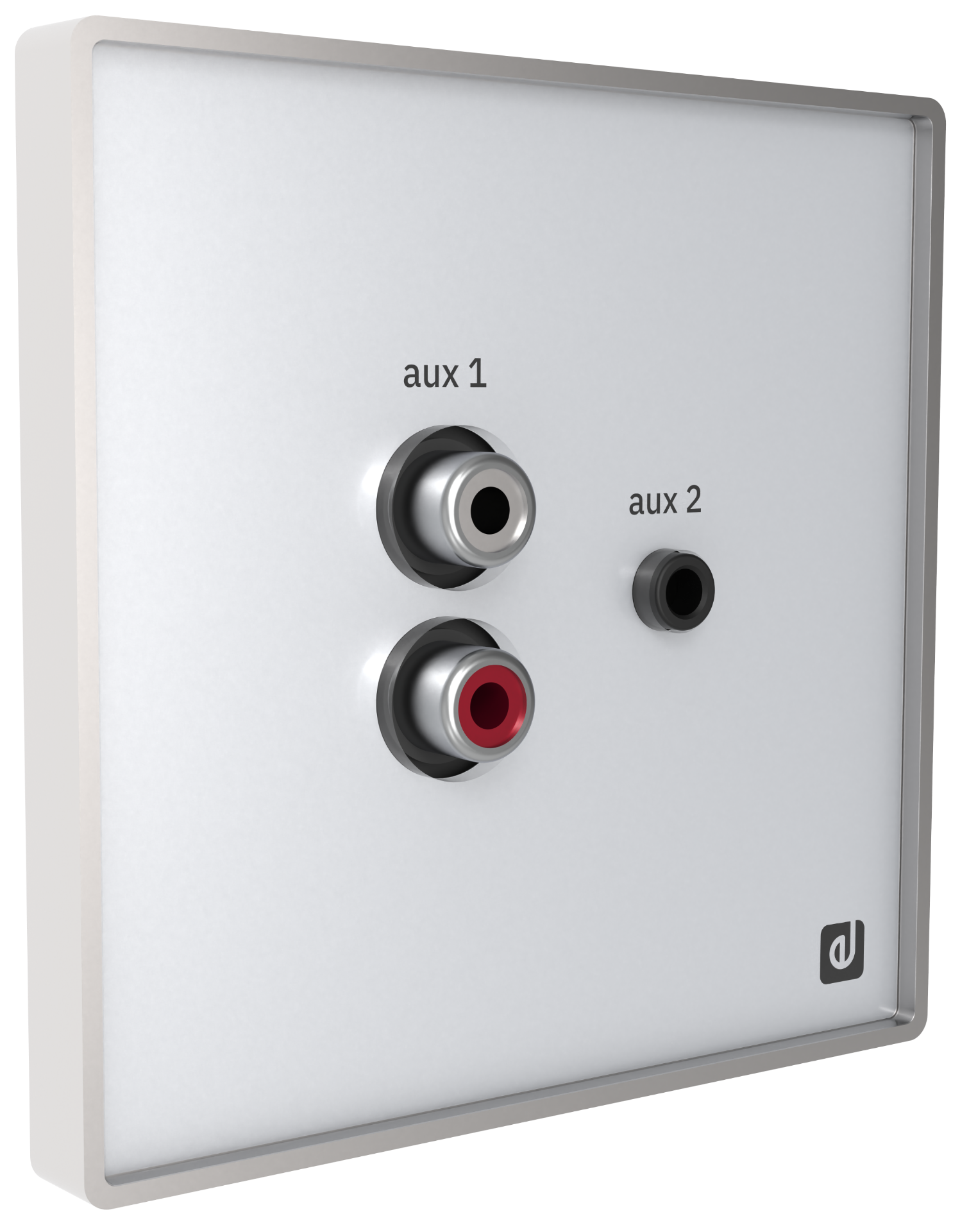 Ecler TOCA-CXJRCA Audio-Anschlussfeld mit Cinch und Miniklinke