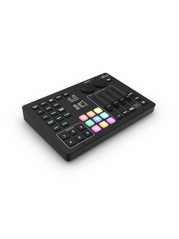 CHAUVET DJ ILS Command Lichtsteuerpult mit Fadern und farbigen Tasten