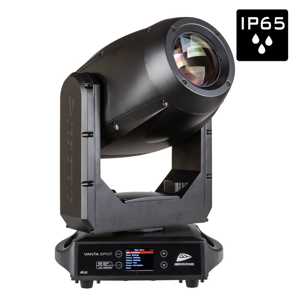 JB Systems VANTA SPOT Moving Head mit IP65-Kennzeichnung, Seitenansicht