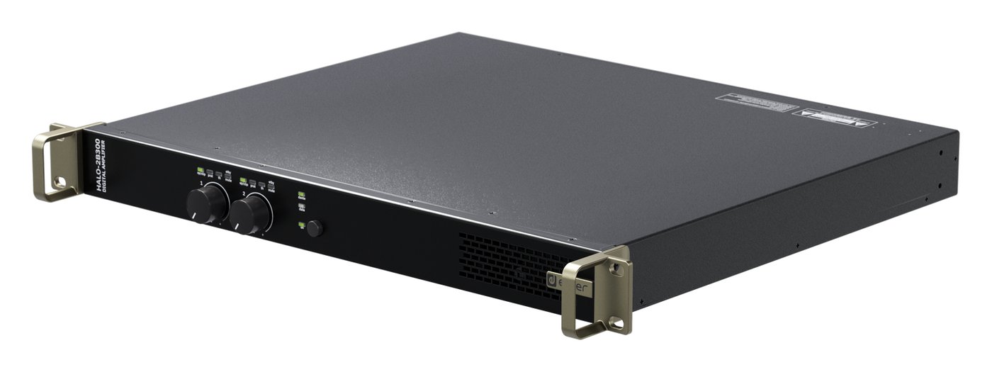 Ecler HALO-2B300 2-Kanal DSP-Verstärker mit 300 W pro Kanal